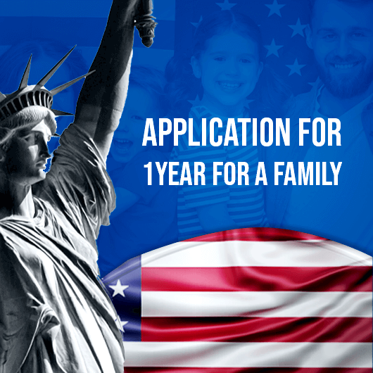 Application for 1year for a family